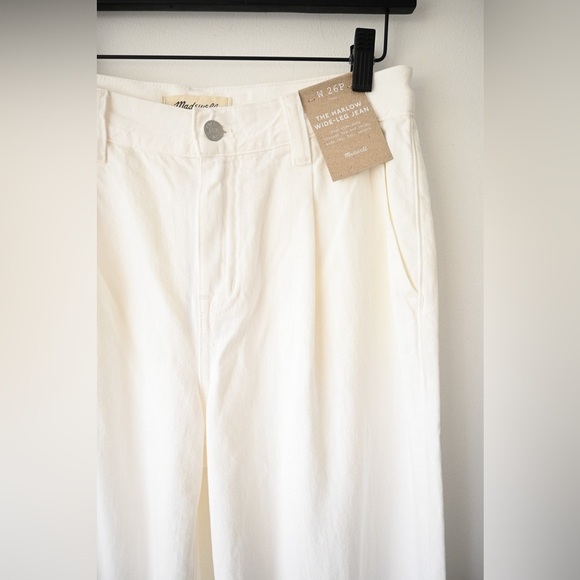 Madewell “The Harlow Wide Leg Jean” Petite New With Tags Size - Picture 6 of 8